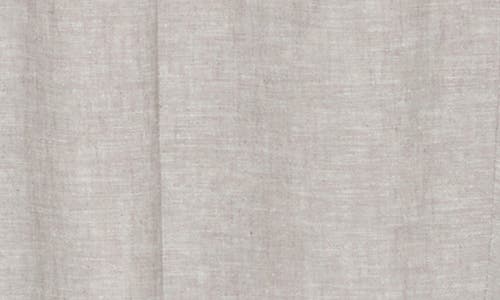 Tommy Hilfiger Flat Front Linen Blend Pants In Light Grey
