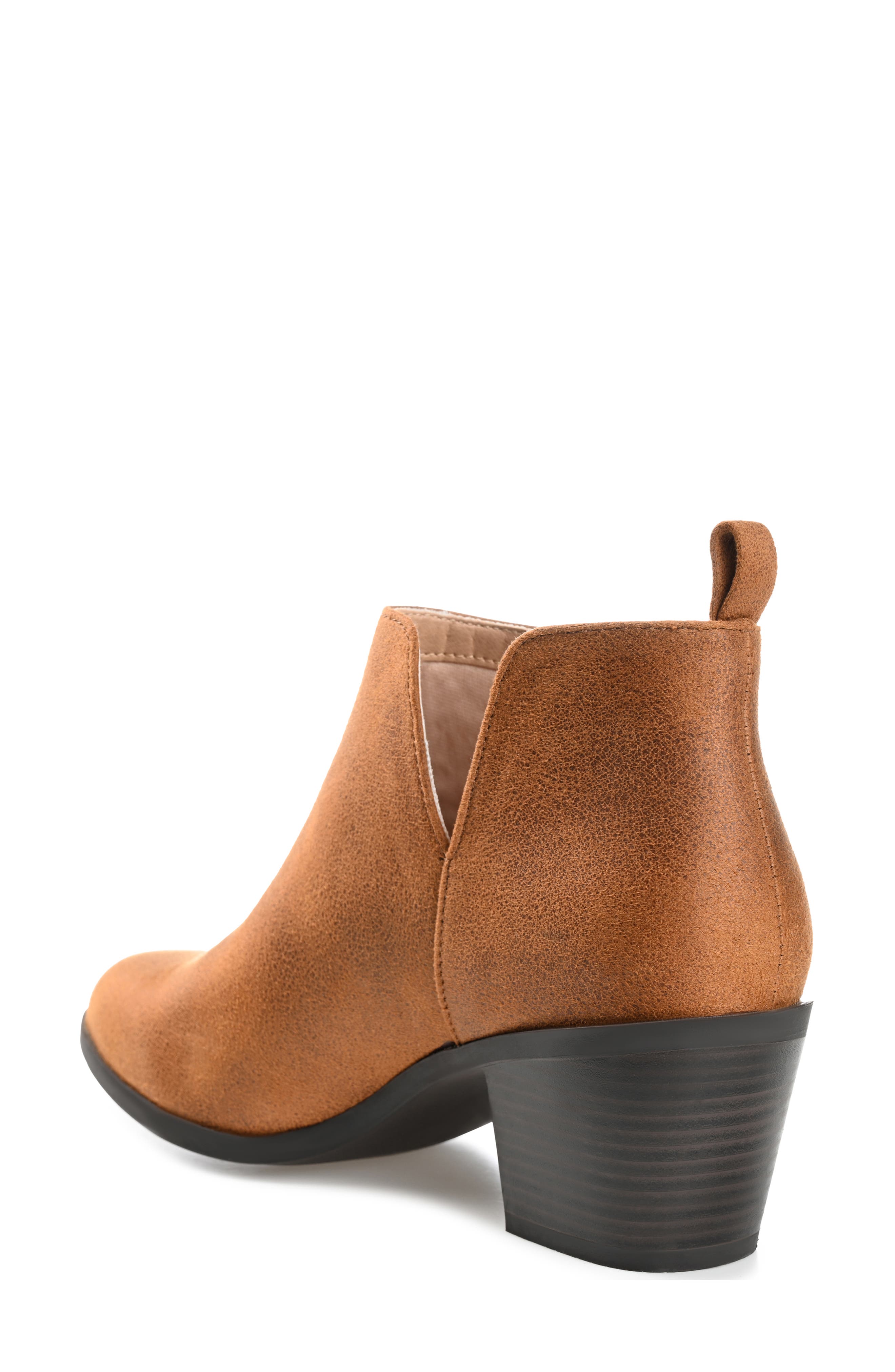 Journee Collection Lola Bootie - Wide Width, Alternate, color, Brown