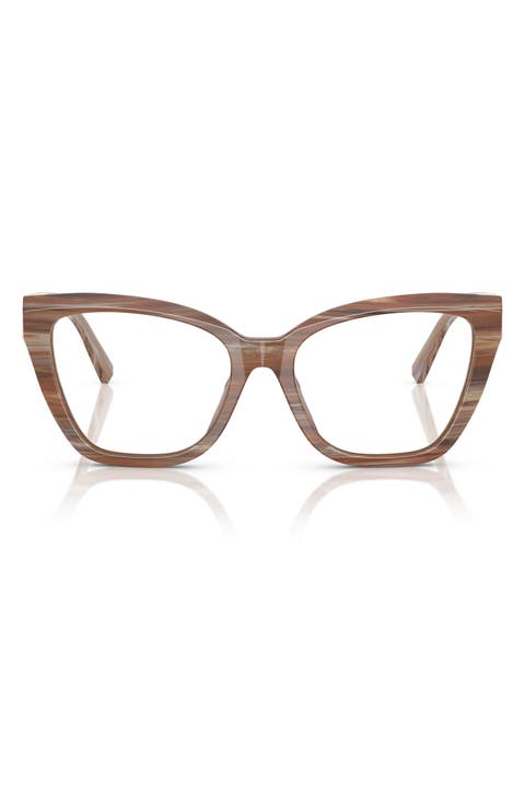 54mm Cat Eye Optical Glasses