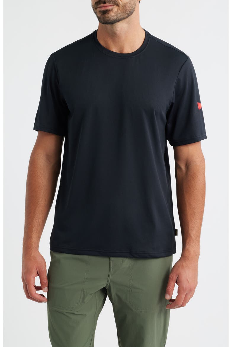 Airtex Performance T-Shirt, Main, color, BLACK