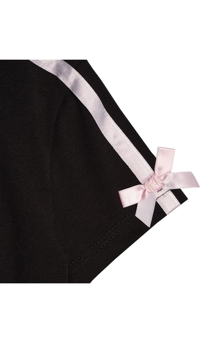 PUMA Kids' Bow Society Stretch Cotton T-Shirt, Alternate, color, Puma Black