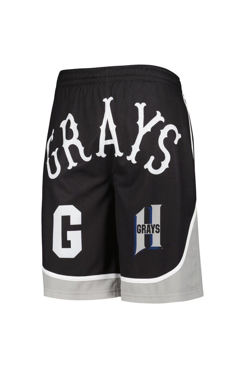 Men's Stitches Black Homestead Grays Shorts, Alternate, color, Black