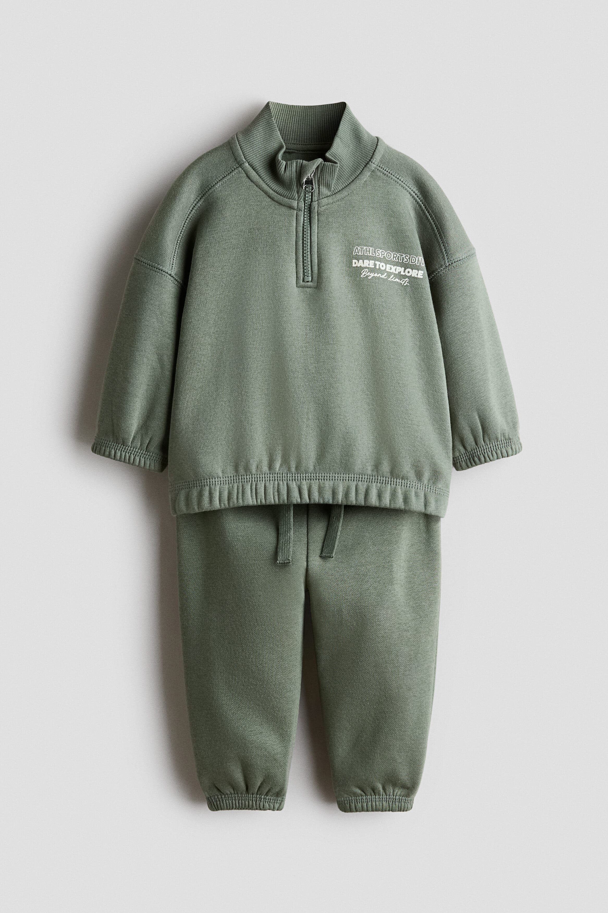 selected Khaki green/Dare to Explore