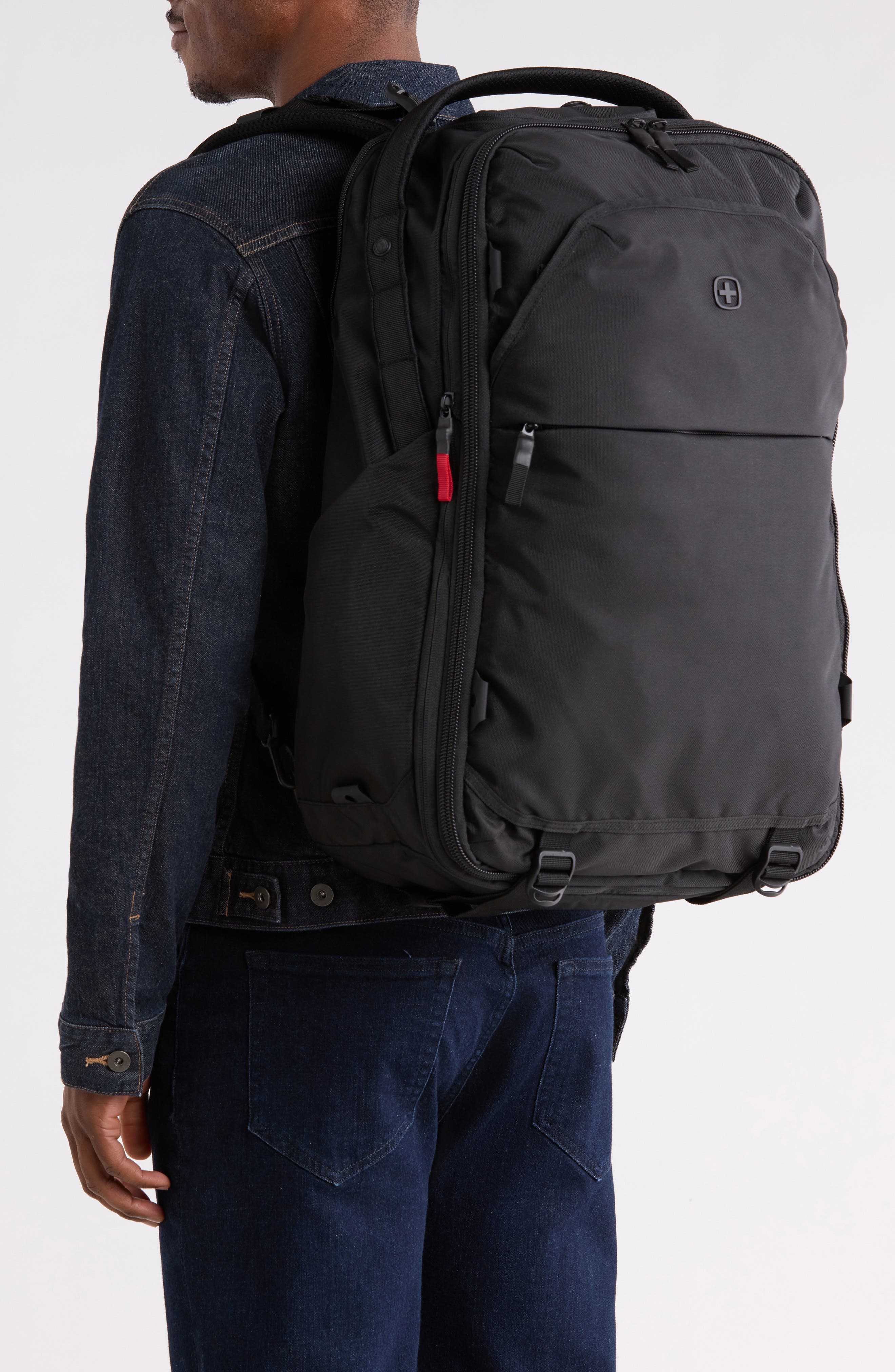 The 5236 21.5-Inch Travel Backpack, Alternate, color, BLACK