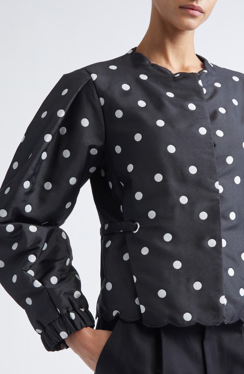Stine Goya Polka Dot Jacket +, Alternate, color, Quilted Dots