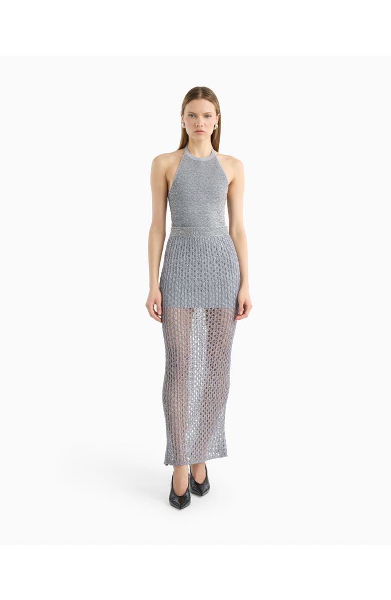 Dodiee Jerri Maxi Skirt, Main, color, Grey