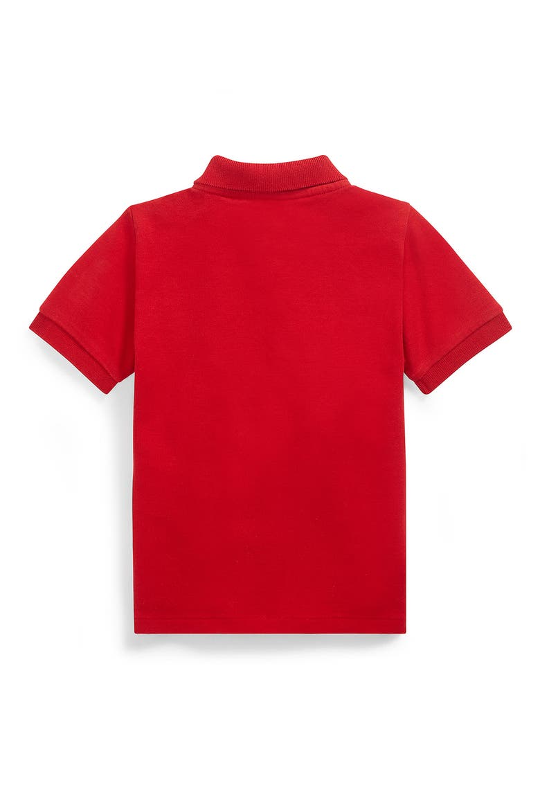Cotton Polo, Alternate, color, RALPH LAUREN RED
