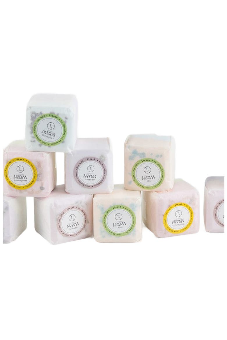 Natural Bath Bombs and Shower Steamers Gift Set, Alternate, color, White