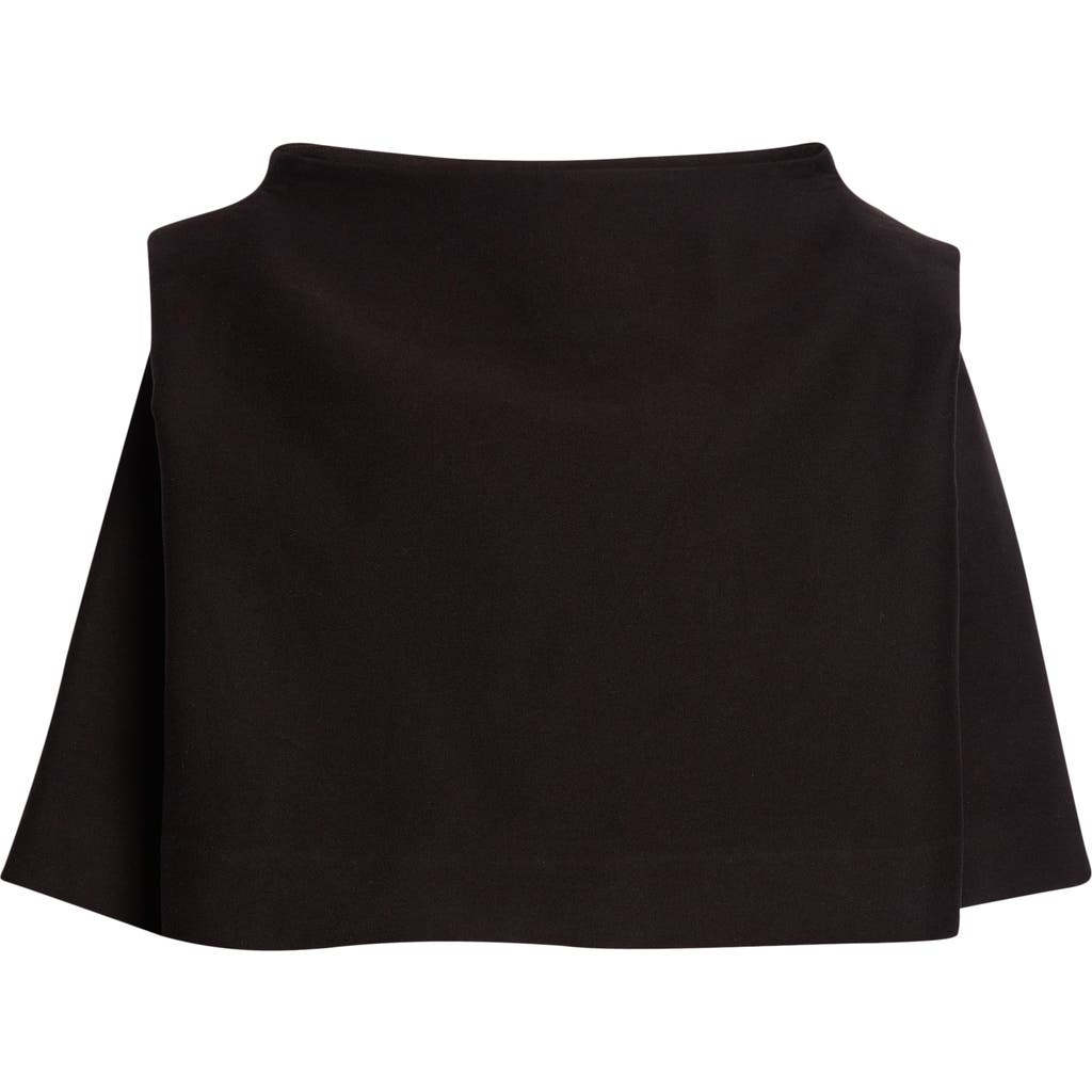 Gia Studios Lyn Cotton Top In Black