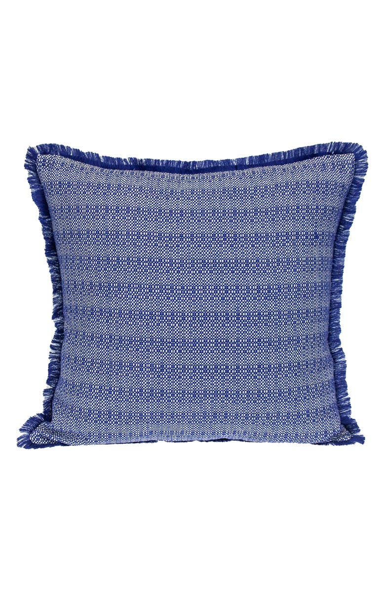 PARKLAND COLLECTION Cross Weave Square Accent Pillow, Main, color, 