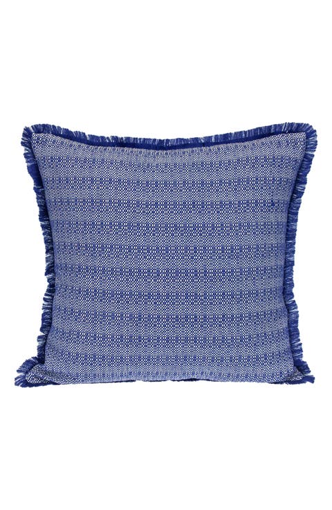 Cross Weave Square Accent Pillow