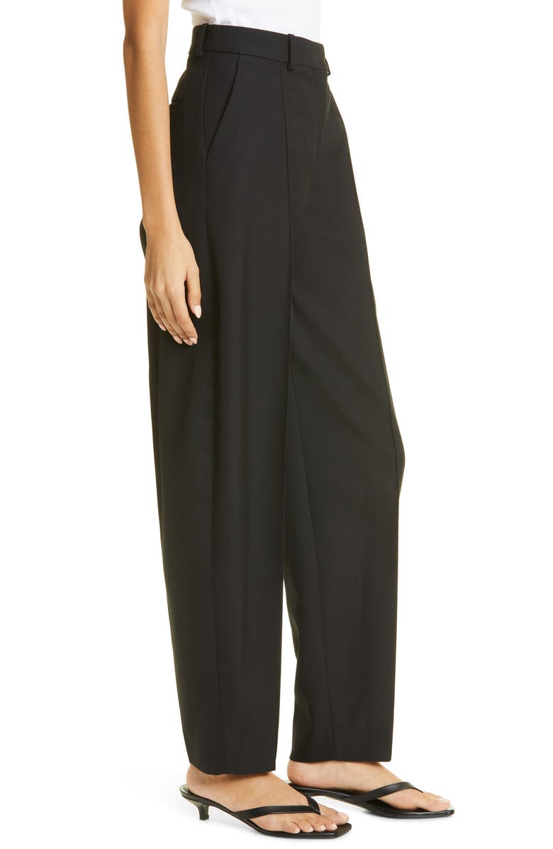 TOTEME Barrel Leg Trousers, Alternate, color, 