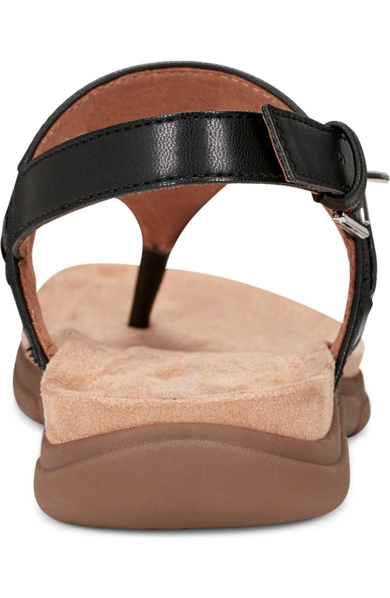 Easy Spirit Monte Slingback Sandal, Alternate, color, Black Patent