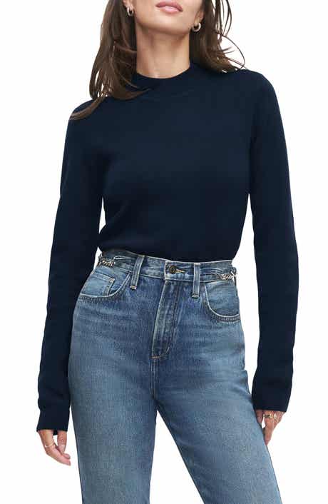 Favorite Daughter The Whitney Mock Neck Sweater