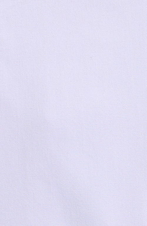 NEXT NEXT KIDS' PLAIN SMART SOLID WHITE STRETCH BUTTON-UP SHIRT