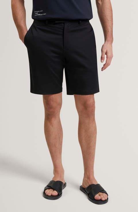 Loweton Slim Fit Stretch Cotton Chino Shorts