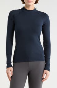 Beyond Yoga Contours Mock Neck Top