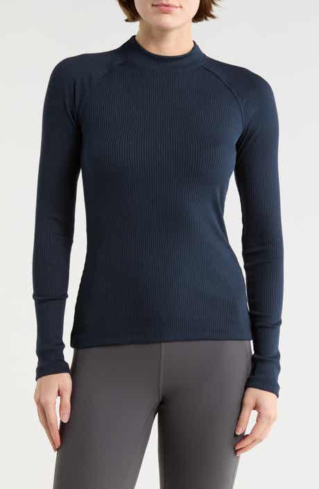 Beyond Yoga Contours Mock Neck Top
