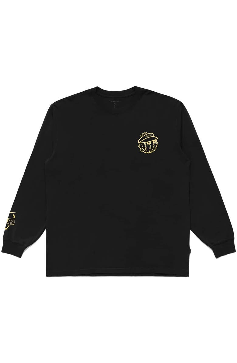 Malbon Golf Unisex Malbon Golf  Black 2025 WM Phoenix Open People's Open Long Sleeve T-Shirt, Alternate, color, 