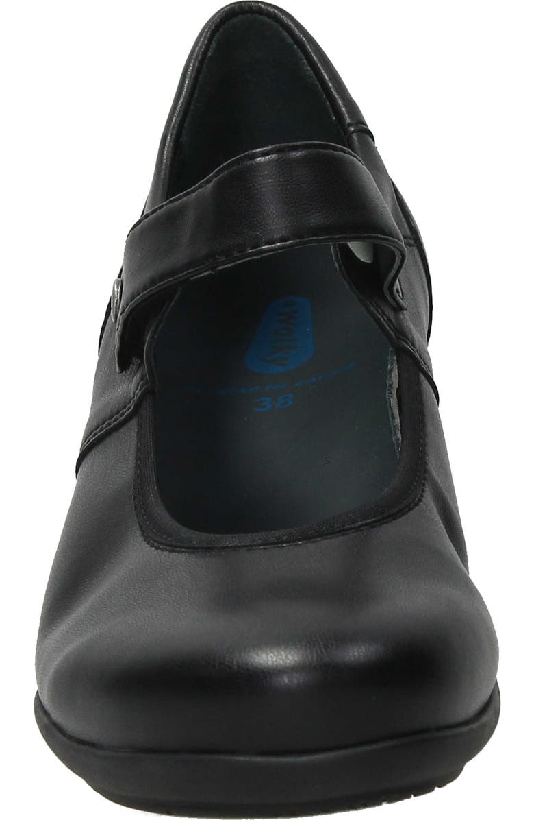 Wolky Noble F2F Mary Jane, Alternate, color, Black