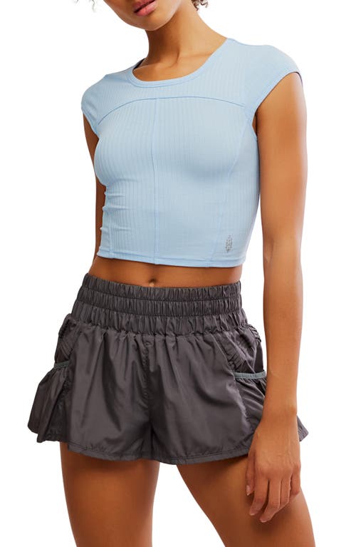 Free People Fp Movement Tempo Ribbed Baby Tee