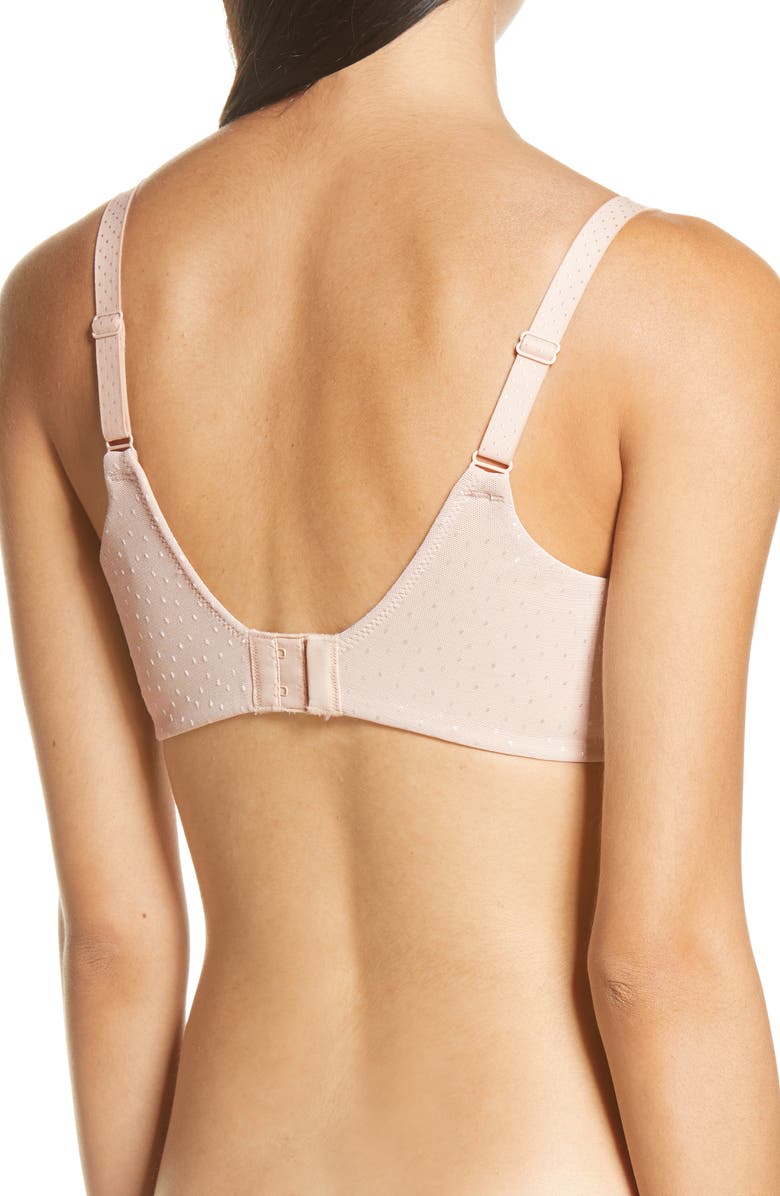 Wacoal Back Appeal<sup>™</sup> Underwire Minimizer Bra, Alternate, color, Crystal Pink
