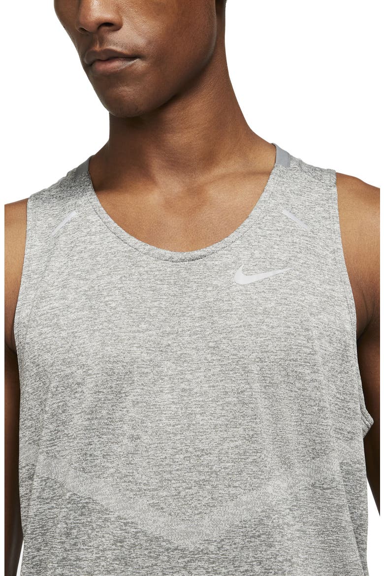 Dri-FIT 365 Running Tank, Alternate, color, SMOKE GREY/HEATHER