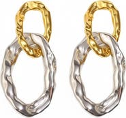 Alais Branche Helene Statement Link Drop Earrings