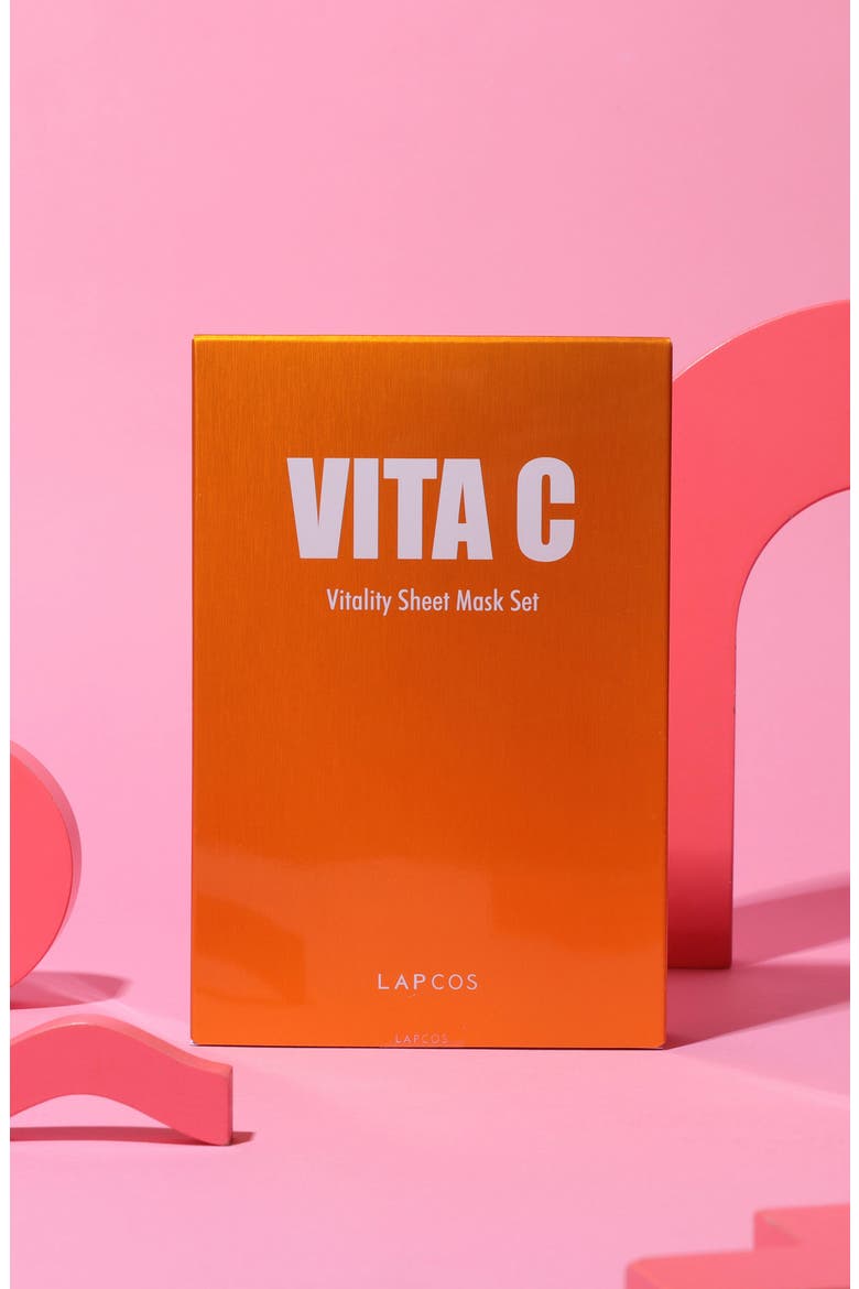 Vitamin C Vitality Sheet Mask, Alternate, color, ORANGE