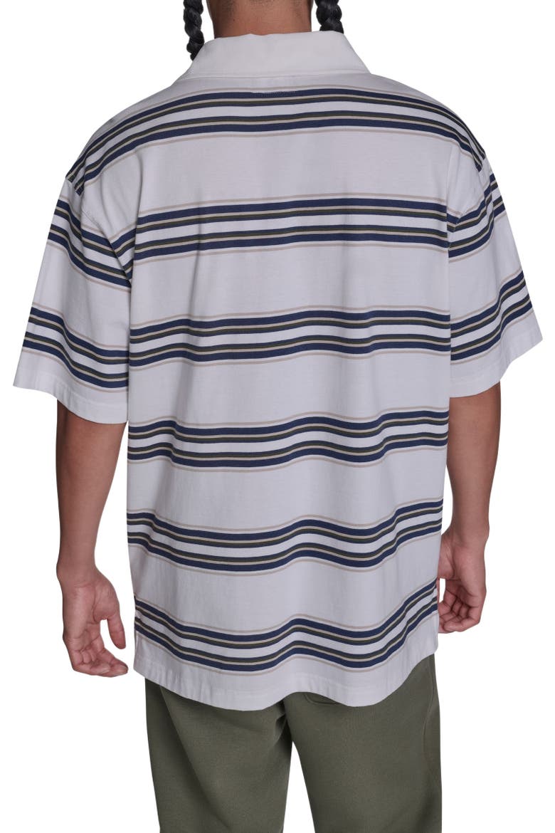 Cons Stripe Polo, Alternate, color, WHITE MULTI