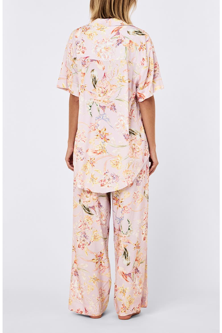 Bailey Floral Print Pajamas, Alternate, color, SOFT LAVENDER