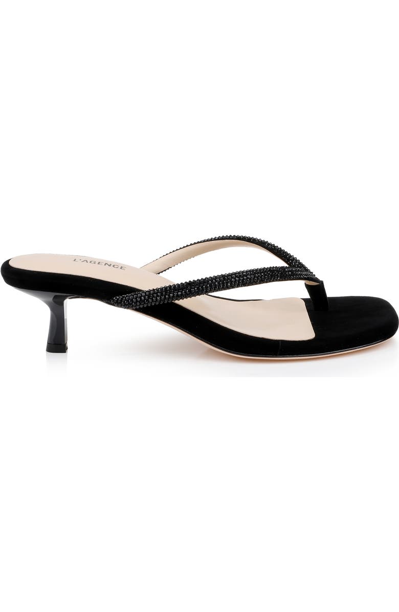 L'AGENCE Hortense Kitten Heel Sandal, Alternate, color,