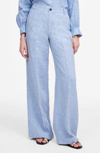 Madewell Zoe Relaxed Wide Leg Linen Pants