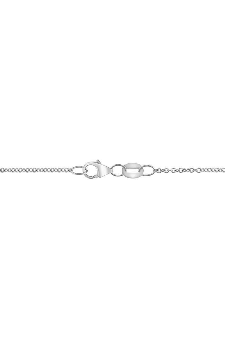 EFFY Sterling Silver Diamond Anchor Pendant Necklace - 0.09ct., Alternate, color,