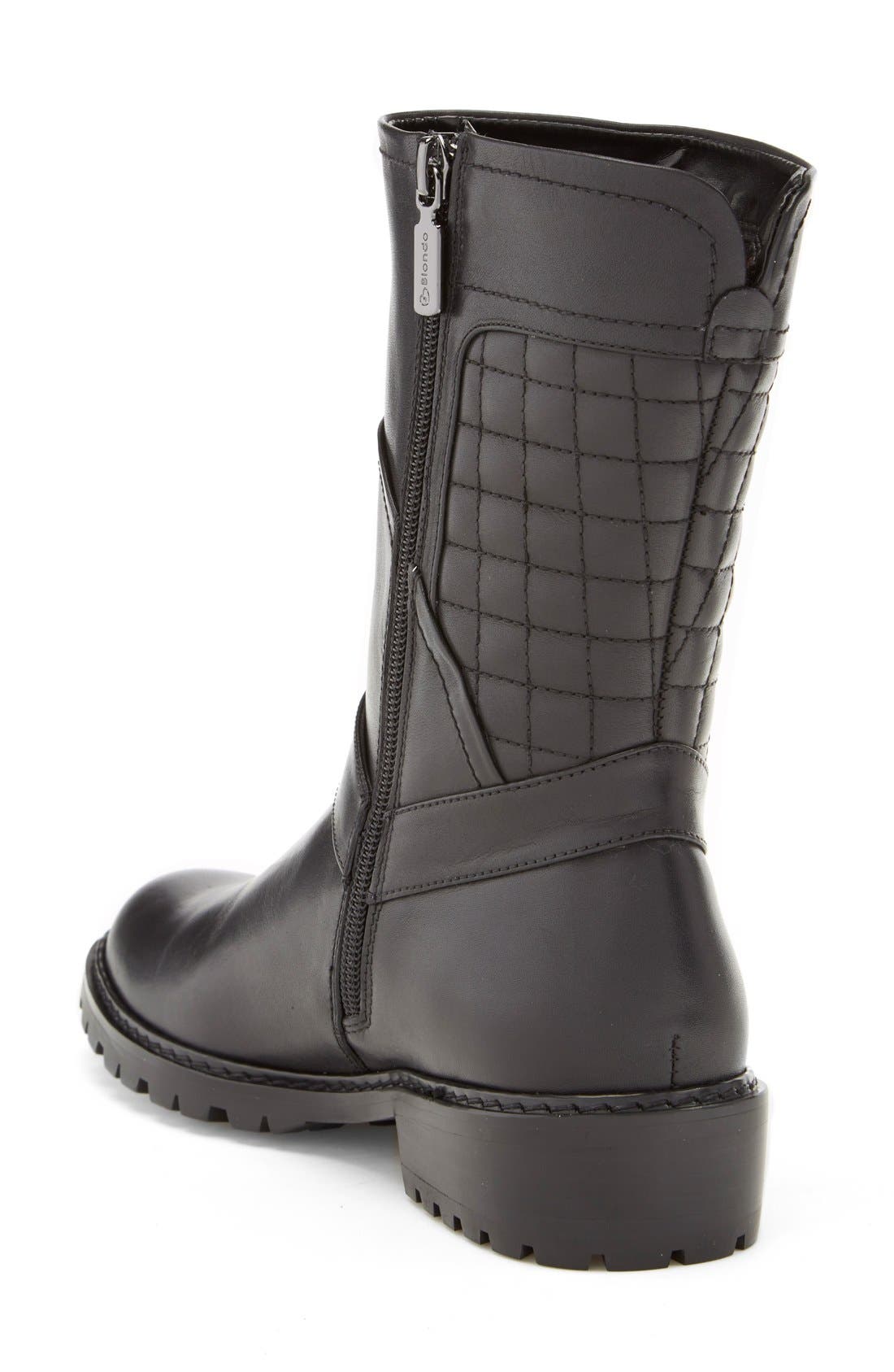 Blondo 'Vinita' Waterproof Moto Boot, Alternate, color, 