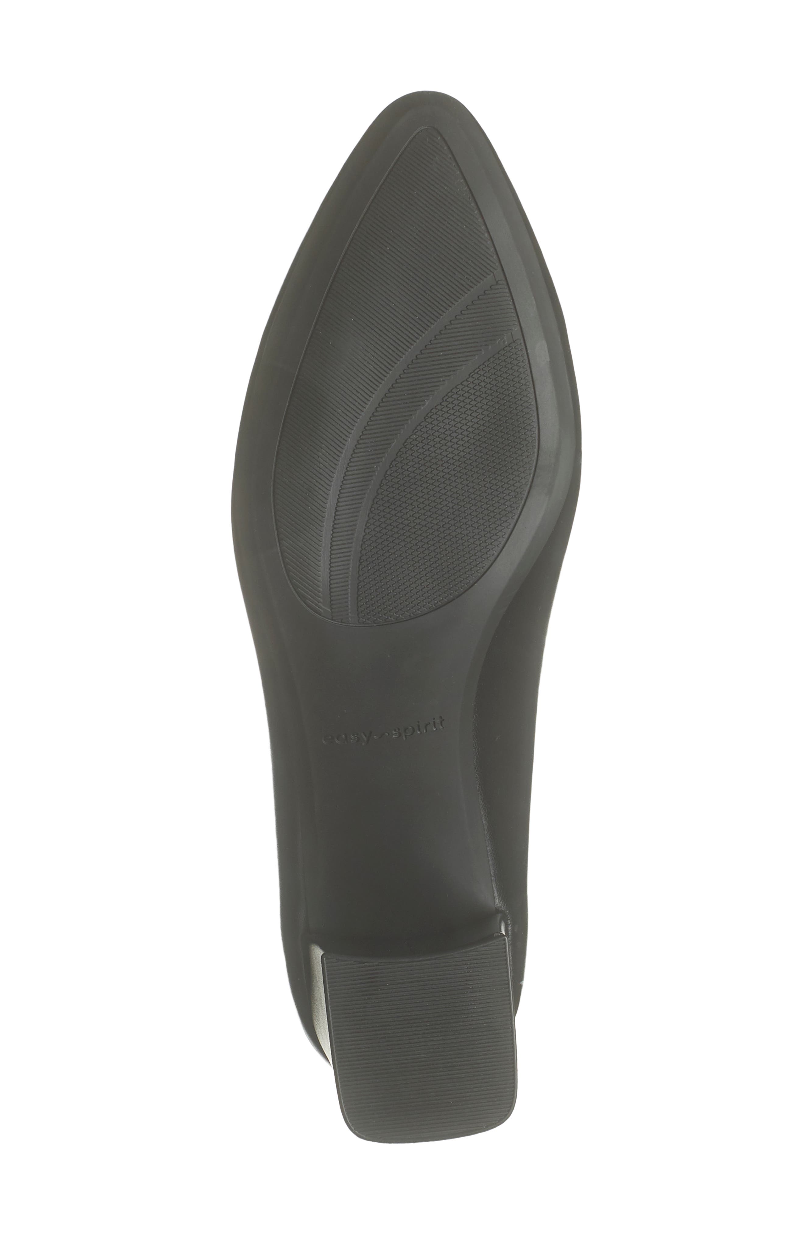 Easy Spirit Nicole Almond Toe Pump - Wide Width Available, Alternate, color, Black 001