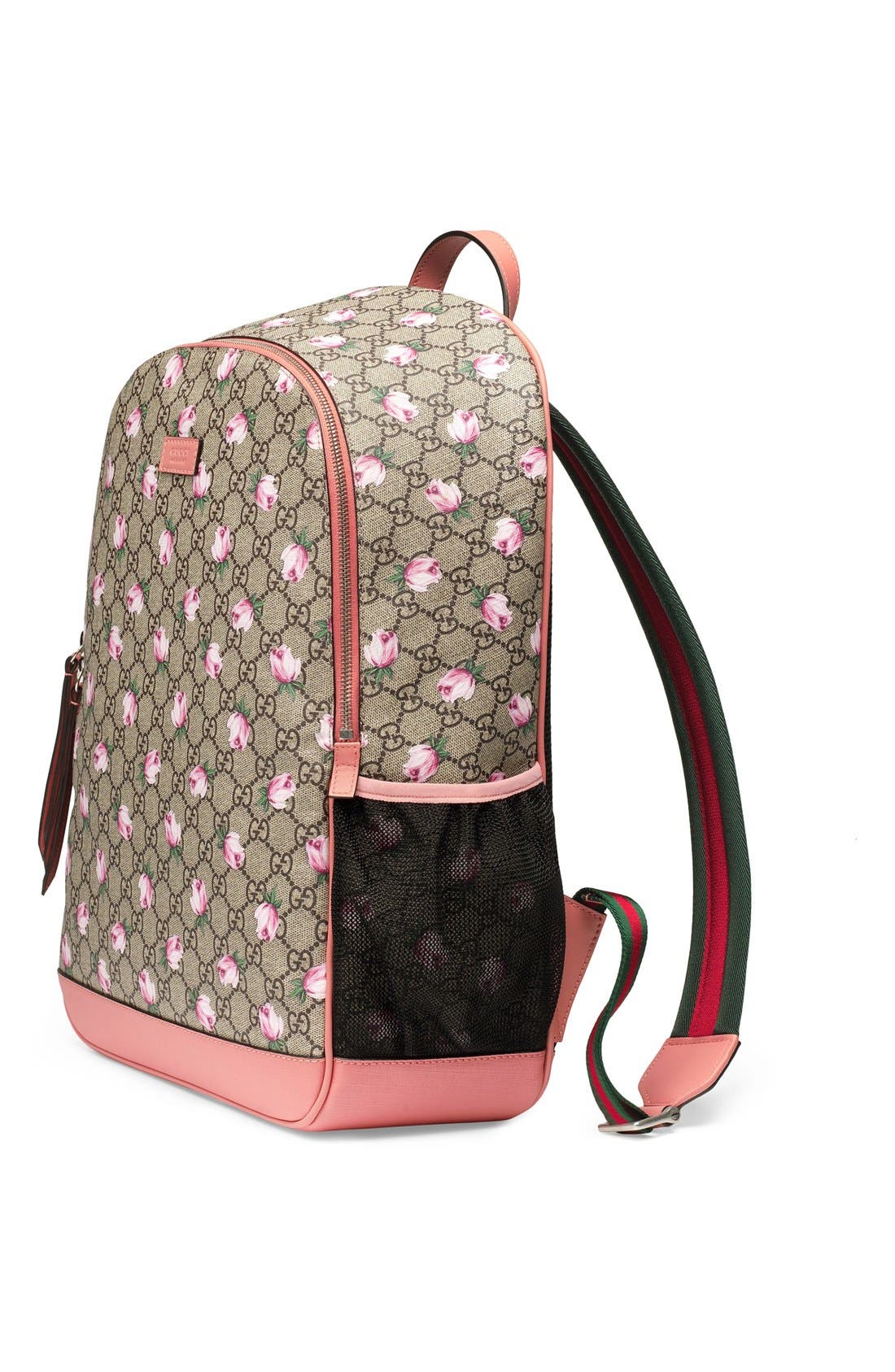 Gucci 'Pink Mama' Diaper Backpack, Alternate, color, 