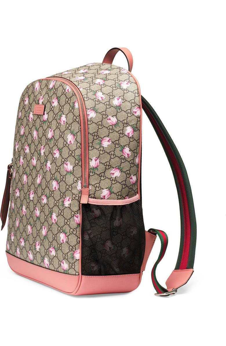 Gucci 'Pink Mama' Diaper Backpack, Alternate, color,