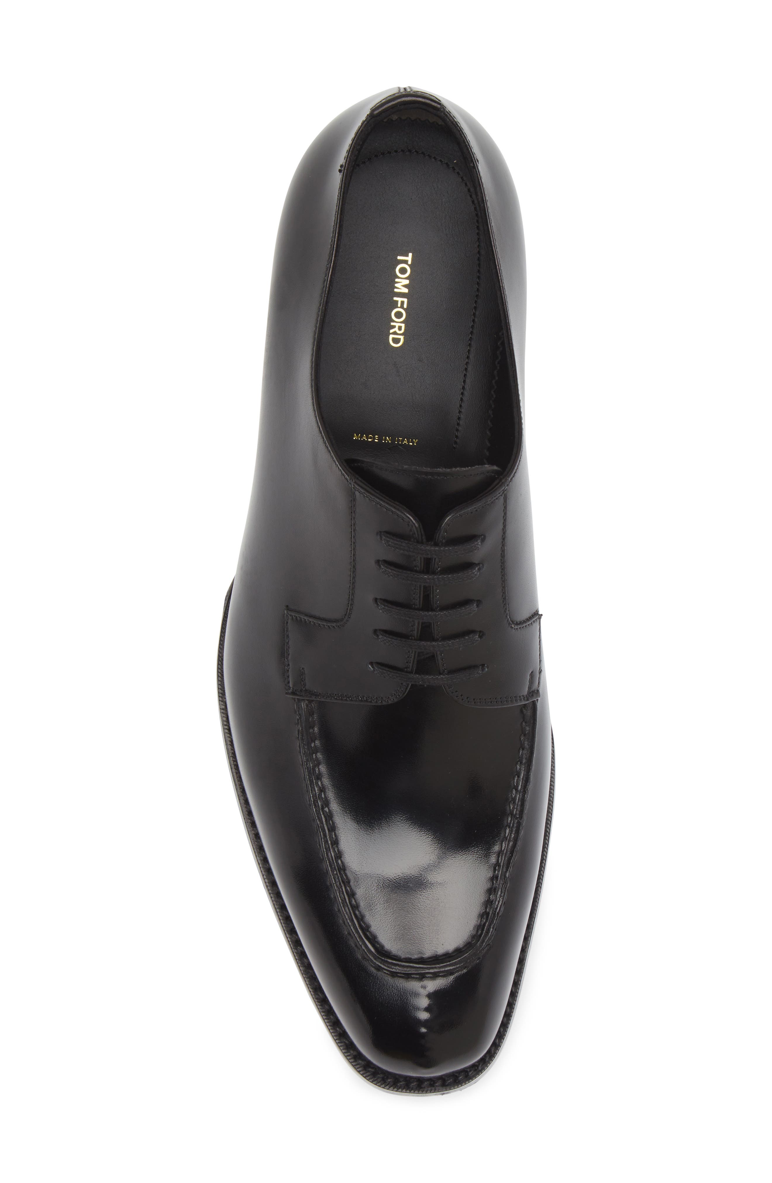 TOM FORD Tudor Burnished Leather Oxford, Alternate, color, 