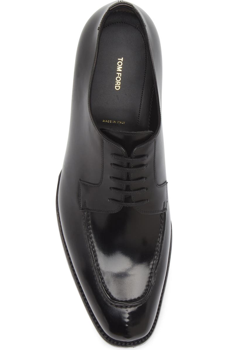 TOM FORD Tudor Burnished Leather Oxford, Alternate, color,