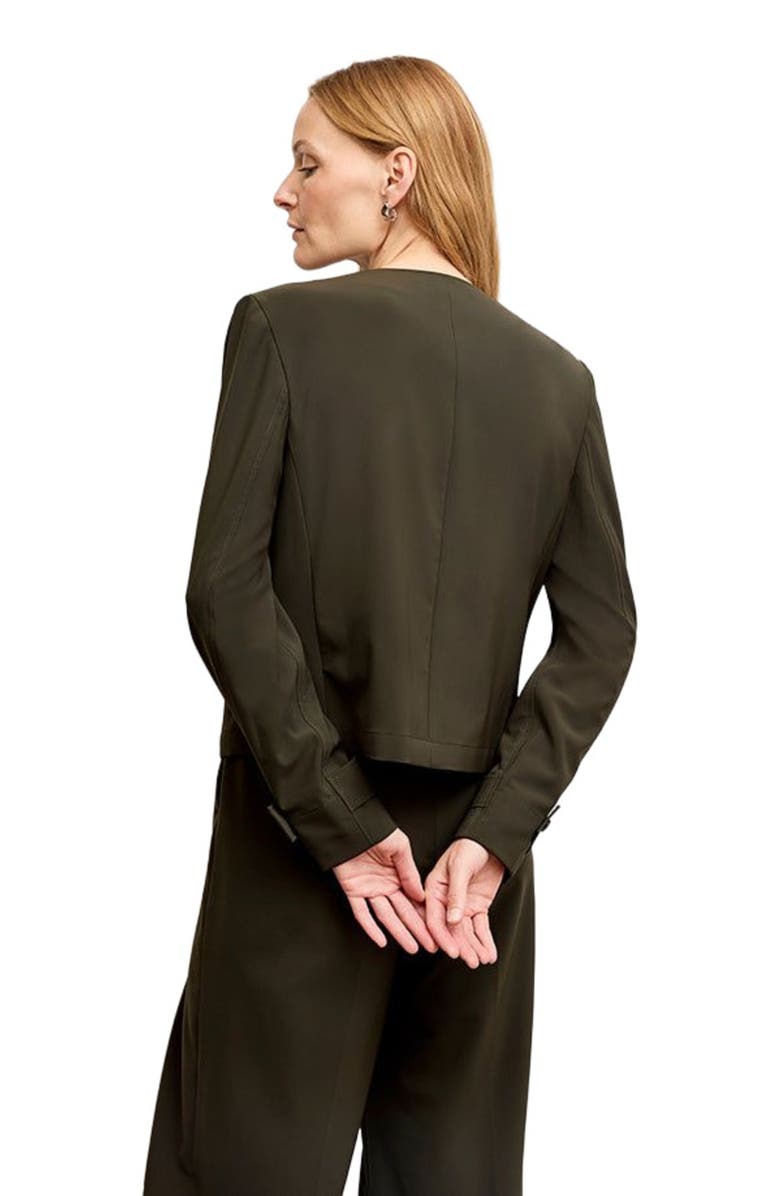 M.M.LaFleur Ayla Travel Jacket - OrigamiTech, Alternate, color, Olive