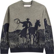 ONE OF THESE DAYS Spirit of the Plains Crewneck Sweater