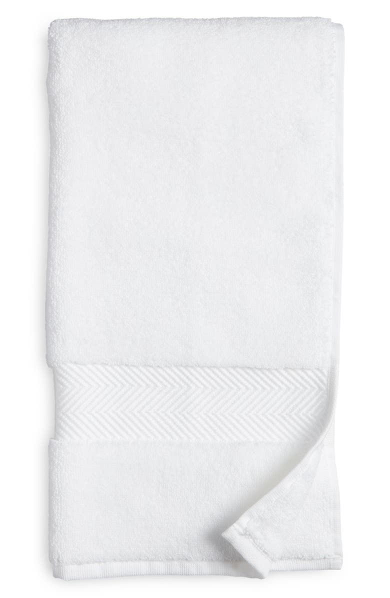 Nordstrom Hydrocotton Hand Towel, Main, color, White
