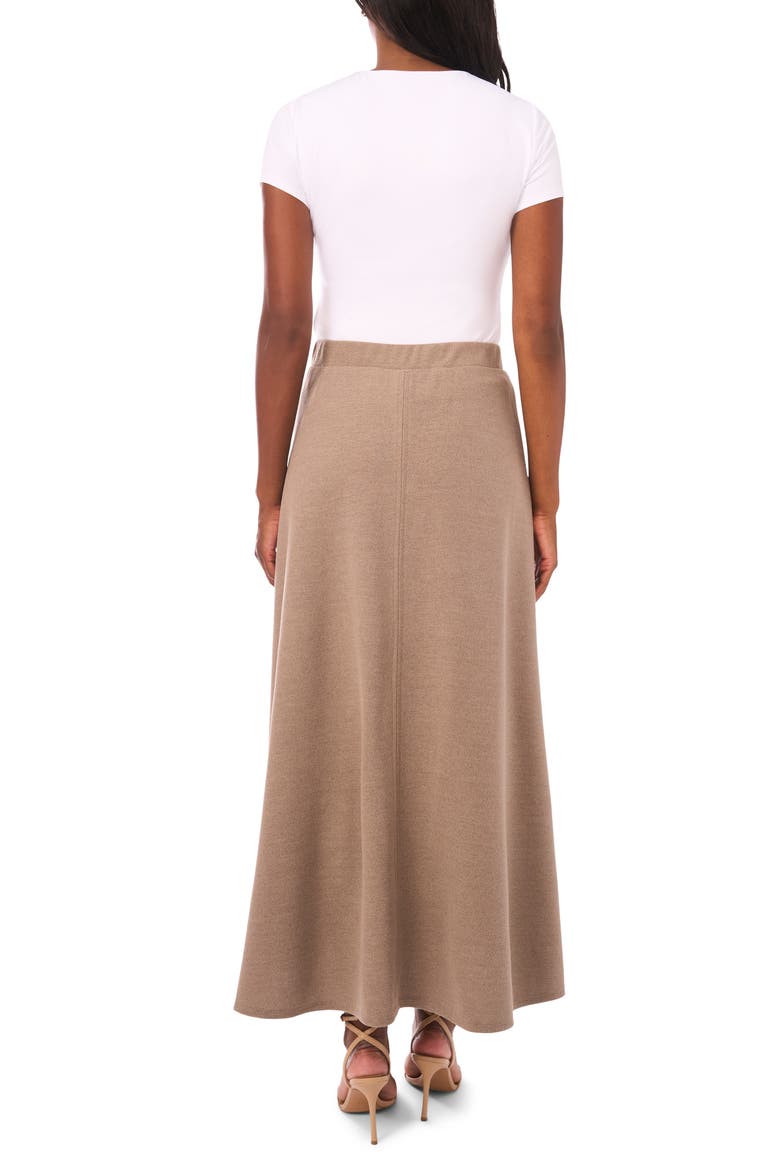 A-Line Maxi Sweater Skirt, Alternate, color, BEIGE