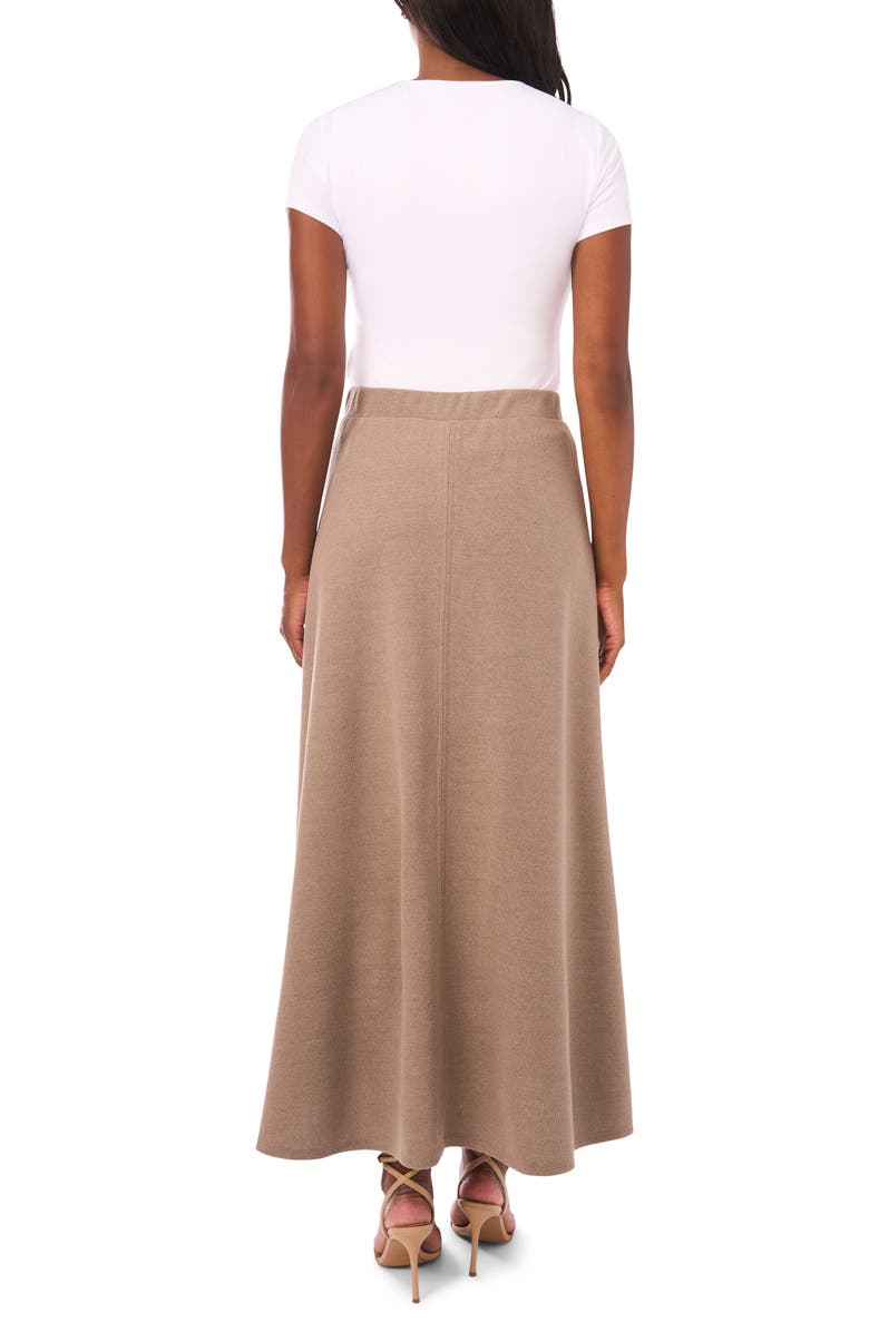 Vince Camuto A-Line Maxi Sweater Skirt, Alternate, color, Beige