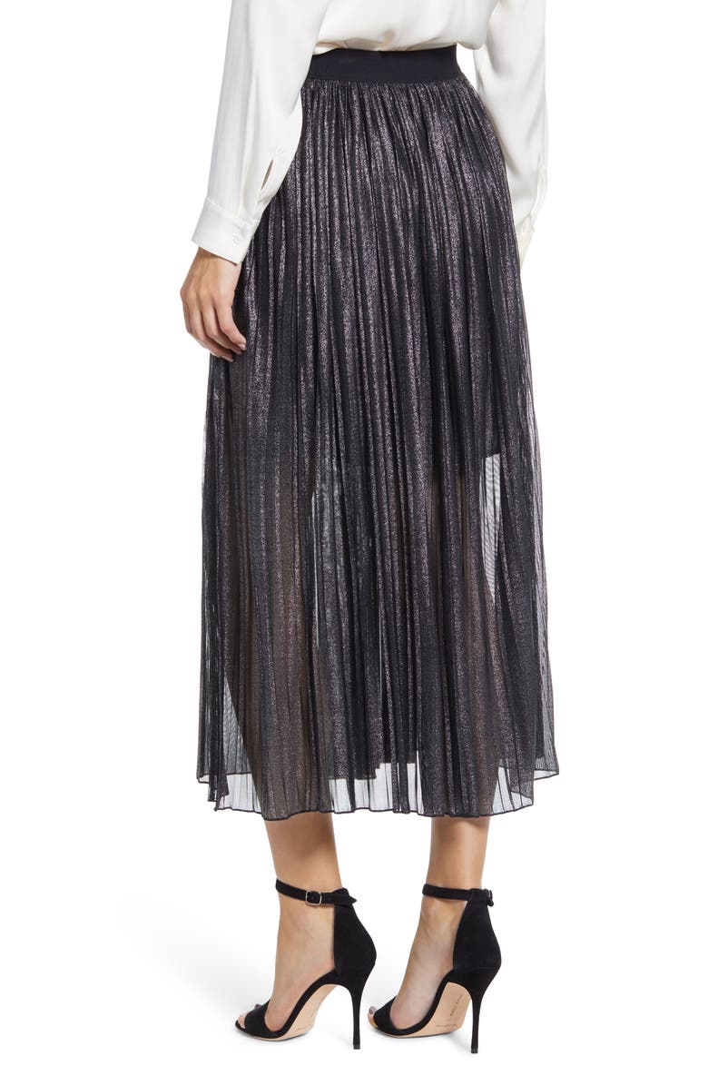 Sanctuary Timeless Pleated Midi Skirt, Alternate, color,