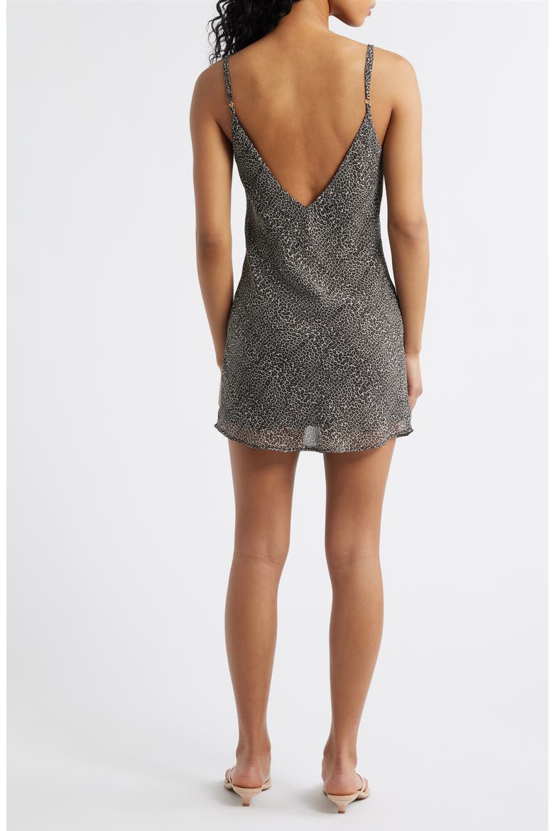 The Jordan Leopard Print Minidress, Alternate, color, CHEETAH