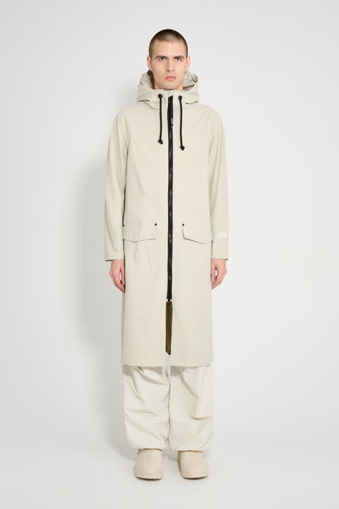 Stockholm Long Patch Matte Raincoat
