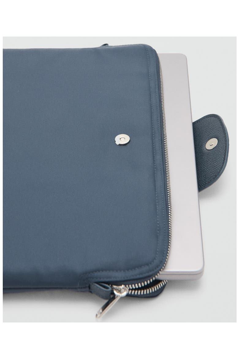Nylon Laptop Case, Alternate, color, NAVY