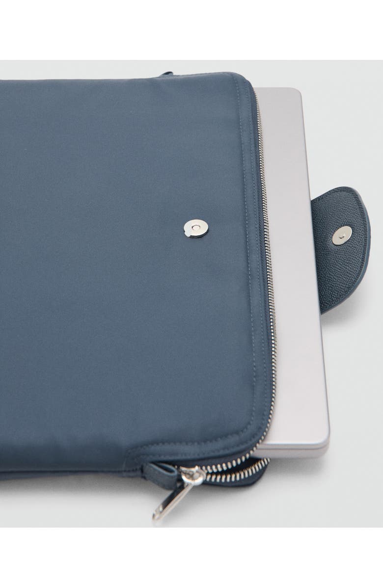 MANGO Nylon Laptop Case, Alternate, color, Navy